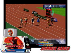 International Track & Field - Summer Games (Europe) (En,Fr,De) Cover